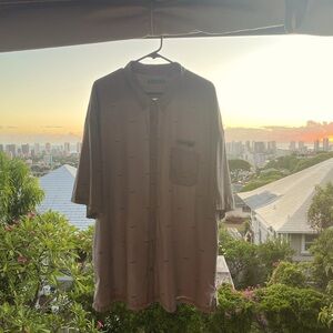 Rare Tori Richard x Swinerton aloha shirt